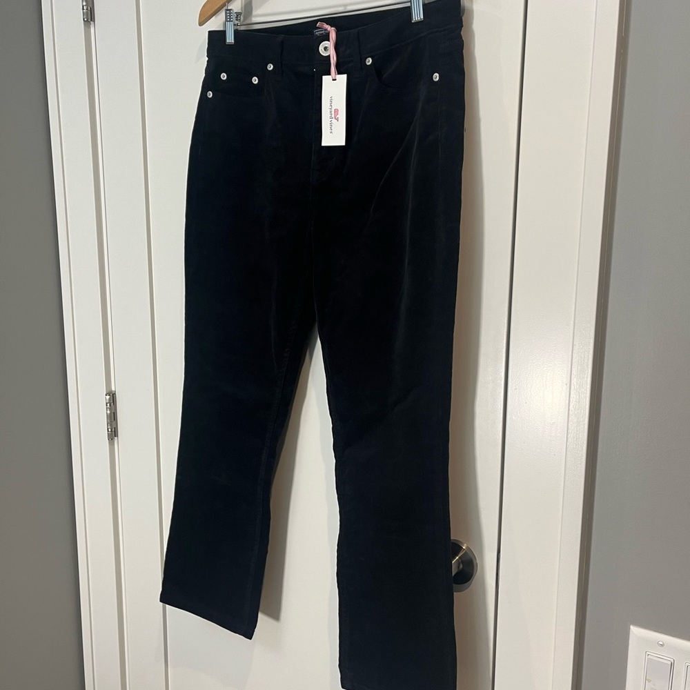 Vineyard Vines Black Corduroy Pants 31